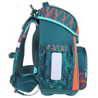 McNeill Bravo Bear Schulranzen Jungen – 9-teiliges Set mit Brotdose, Trinkflasche & zwei McAddys