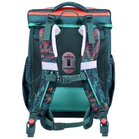 McNeill Bravo Bear Schulranzen Jungen – 9-teiliges Set mit Brotdose, Trinkflasche & zwei McAddys