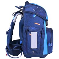 McNeill Bravo Space Schulranzen Jungen – 9-teiliges Set mit Brotdose, Trinkflasche & zwei McAddys