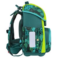 McNeill Bravo Tropic Schulranzen Jungen – 9-teiliges Set mit Brotdose, Trinkflasche & zwei McAddys