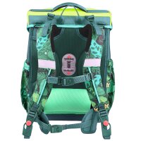 McNeill Bravo Tropic Schulranzen Jungen – 9-teiliges Set mit Brotdose, Trinkflasche & zwei McAddys