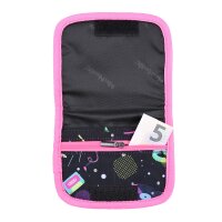 McNeill Brustbeutel CAPYBAR – Kinderbrustbeutel mit Klarsichtfenster für Geld, Fahrkarte und Ausweis