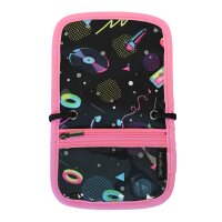 McNeill Brustbeutel CAPYBAR – Kinderbrustbeutel mit Klarsichtfenster für Geld, Fahrkarte und Ausweis