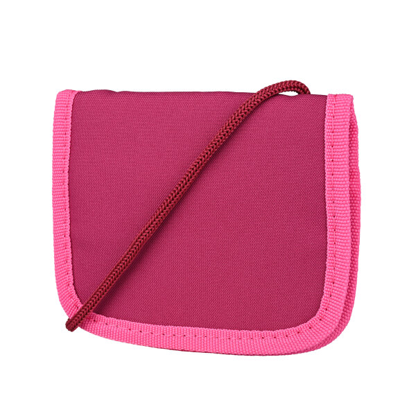 McNeill Brustbeutel BERRY – Kinderbrustbeutel mit Klarsichtfenster für Geld, Fahrkarte und Ausweis