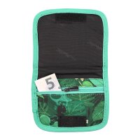 McNeill Brustbeutel TROPIC – Kinderbrustbeutel mit Klarsichtfenster für Geld, Fahrkarte und Ausweis