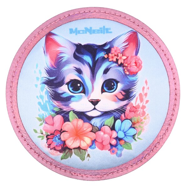 McNeill McAddy Blumenkätzchen – Motiv-Accessoire für Ranzen, Etui & Sportbeutel