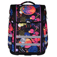 McNeill Schulranzen-Set ERGO PERFECTO, 5tlg. STITCH BLACK -Kollektion 2026-