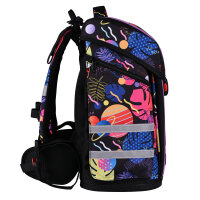 McNeill Schulranzen-Set ERGO PERFECTO, 5tlg. STITCH BLACK -Kollektion 2026-