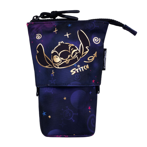 CoolPack Disney Stitch Gold – Stehendes Federmäppchen höhenverstellbar