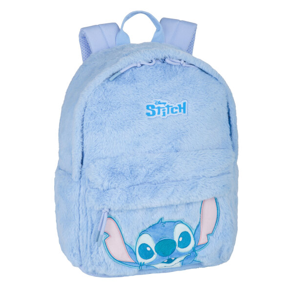 Rucksack BIG, STITCH blue FLUFFY