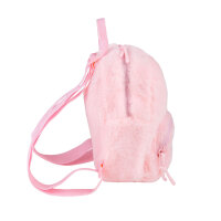 CoolPack Disney Stitch Fluffy 10 – Freizeitrucksack aus Plüsch in Pink – Mini Rucksack für Kita und Vorschule