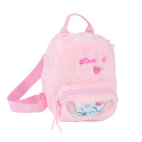 Rucksack SMALL, STITCH pink FLUFFY