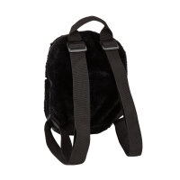 CoolPack Disney Stitch Fluffy 10 – Freizeitrucksack aus Plüsch in Schwarz – Mini Rucksack für Kita und Vorschule