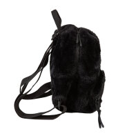 CoolPack Disney Stitch Fluffy 10 – Freizeitrucksack aus Plüsch in Schwarz – Mini Rucksack für Kita und Vorschule