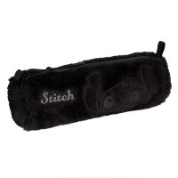 Stifteetui TUBE, STITCH black FLUFFY