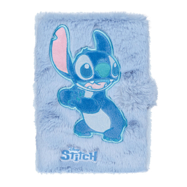 Notizbuch A5, 80 Seiten, Nr.3, STITCH FLUFFY blue