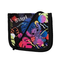 McNeill Brustbeutel – Disney STITCH III – Kinderbrustbeutel mit Klarsichtfenster für Geld, Fahrkarte und Ausweis