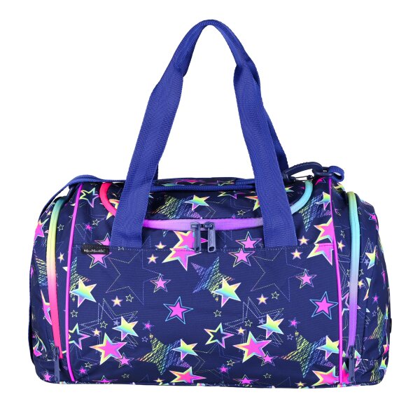 McNeill Sporttasche STARS – geräumige Sporttasche mit Nassfach für Schule & Freizeit