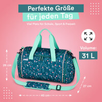 McNeill Sporttasche DEARY – geräumige Sporttasche mit Nassfach für Schule & Freizeit