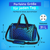 McNeill Sporttasche GAMER – geräumige Sporttasche mit Nassfach für Schule & Freizeit