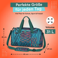 McNeill Sporttasche BEAR – geräumige Sporttasche mit Nassfach für Schule & Freizeit