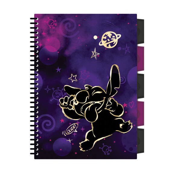 Projekt Buch A5, Design 2, STITCH GOLD