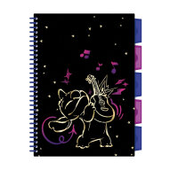 Projekt Buch A5, Design 3, STITCH GOLD