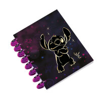 Ringbuch B5, Plastik Ring, Design 3, STITCH GOLD