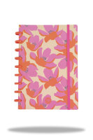 Ringbuch B5 kariert, FLORES ROSA
