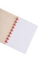 Ringbuch B5 kariert, FLORES ROSA