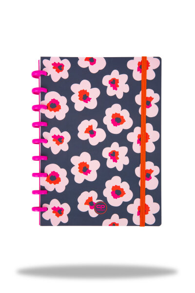 Ringbuch B5 kariert, FLORES NINA