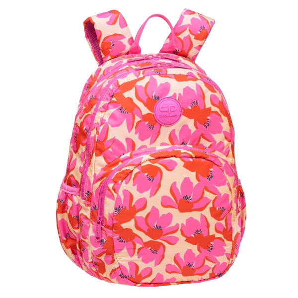 Rucksack RIDER 16" FLORES ROSA