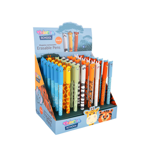 Erasable Pens Animals 48er Display