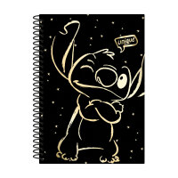 Spiral-Notizbuch B5, Design 3, STITCH GOLD VE 3