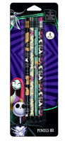 Bleistifte mit Radiergummi 4 St.Blister, Disney NBC VE 12