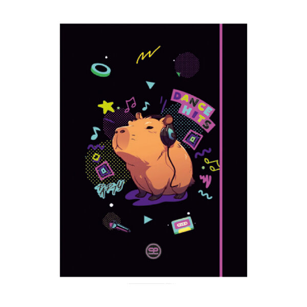 CoolPack Capybar – DIN A4 Sammelmappe mit Gummiband