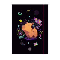 CoolPack Capybar – DIN A4 Sammelmappe mit Gummiband