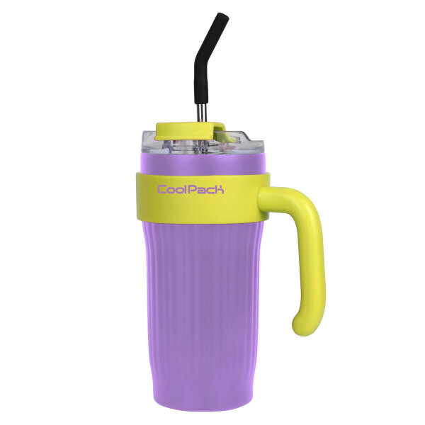 Jumbo Kaffeebecher 860ml LILA GRÜN