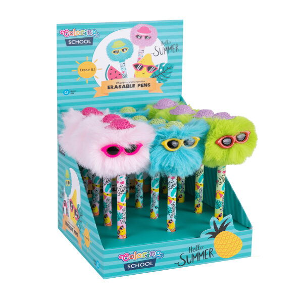 Erasable pens Pompon Summer VE12