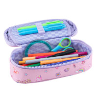 CAMPUS Etuibox mit Trennklappe – Hello Kitty (Pink)