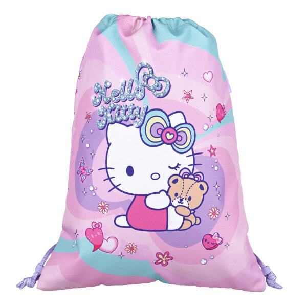 BETA Sportbeutel Schuhbeutel – Hello Kitty (Pink)