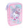 JUMPER 2 gefüllt Etui 2 Fächer – Hello Kitty (Pink)