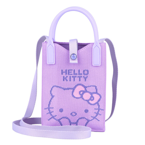 Mini-Umhängetasche Lila – Hello Kitty