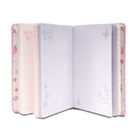 Knautsch-Notizbuch B6 blanko (Motiv1) – Hello Kitty