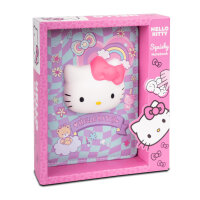 Knautsch-Notizbuch B6 blanko (Motiv2) – Hello Kitty