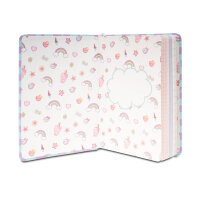 Knautsch-Notizbuch B6 blanko (Motiv2) – Hello Kitty