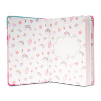 Knautsch-Notizbuch B6 blanko (Motiv3) – Hello Kitty