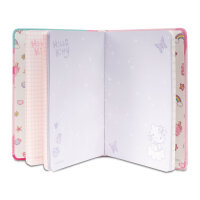Knautsch-Notizbuch B6 blanko (Motiv3) – Hello Kitty