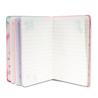 Knautsch-Notizbuch B6 blanko (Motiv3) – Hello Kitty