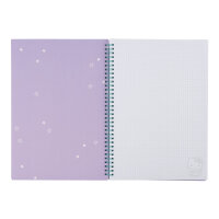 Spiral-Notizbuch DIN A4 kariert (Motiv1) – Hello Kitty